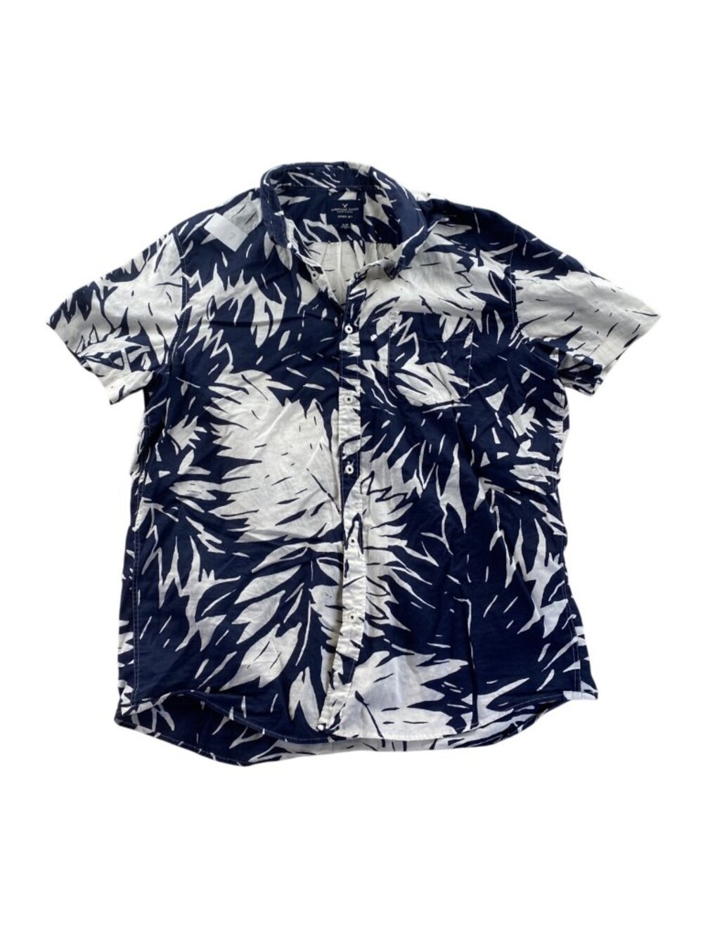 American Eagle Outfitters Mens Seriously Soft Shirt Sze XL Short Sleeve Tropical